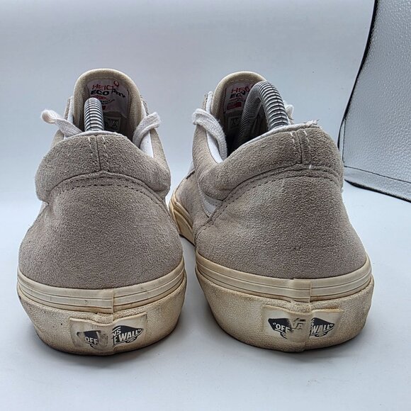 Vans Old Skool Heiq Eco Dry Mens Size 9.5 Beige White Low Top Skate Shoes main image 11